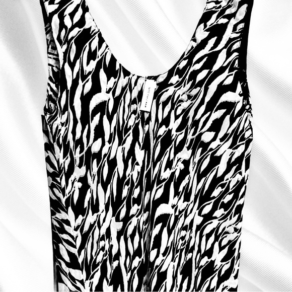 NIKKY Black and White Reversible Maxi Dress - Picture 3 of 9